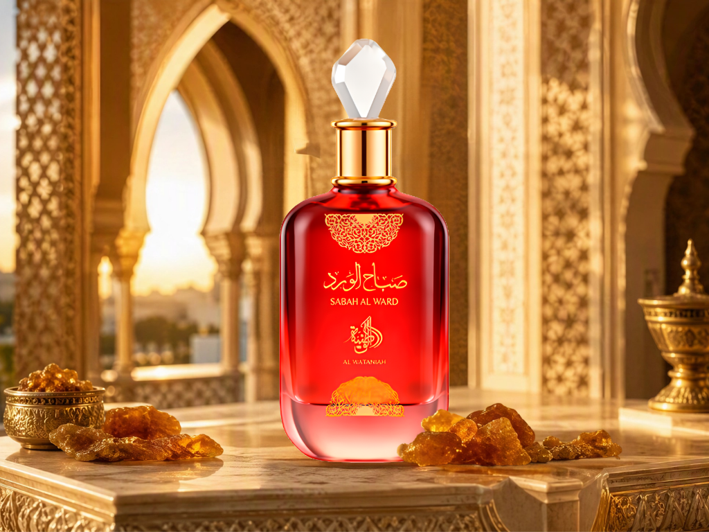 Luxury fragrance bottle